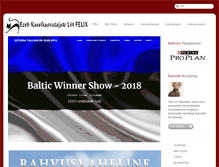 Tablet Screenshot of felixclub.ee